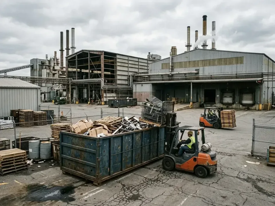 industrial-factory-scrap-conta-003 — frequently asked questions, Cheap Roll-off Dumpster Rentals in Belmont, PA